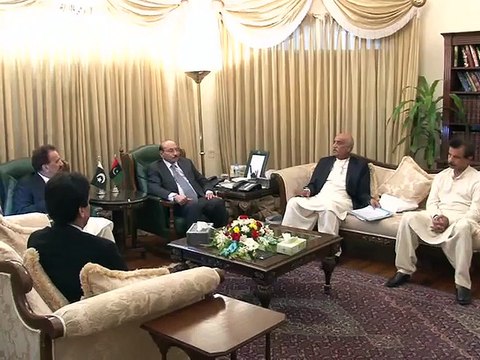CM Sindh Meets on Rehman Malik & Khursheed shah