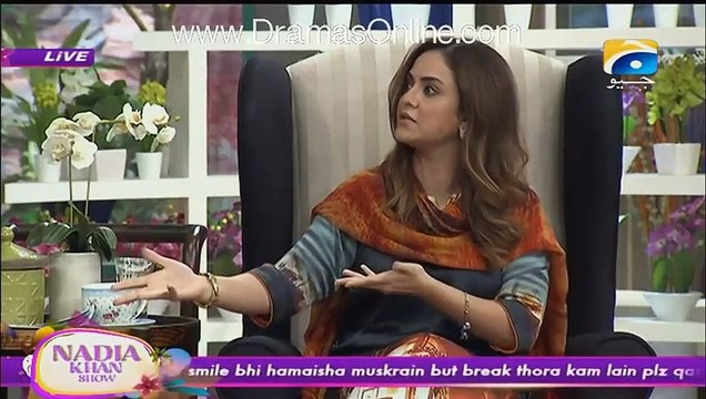 Nadia Khan Show - 16th Nov 2015 - Part 4 - Meera attacked on producer of Nadia Khan Show