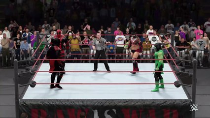 WWE 2K16 deadpool v demon bálor v reptile v ermac