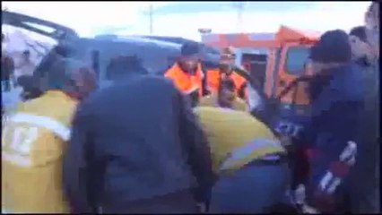 Ağrı Doğubayazıt'ta Feci Kaza!
