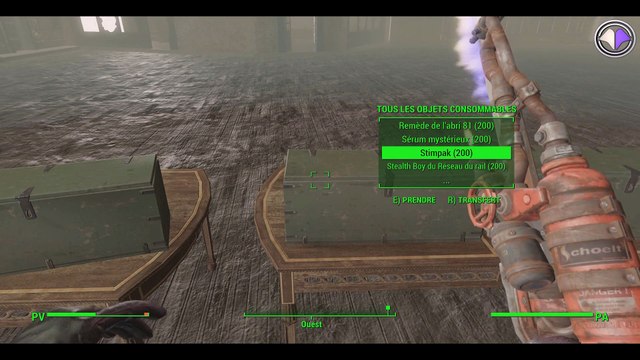 Fallout 4 - Salle des développeurs (tous les objets du jeu)