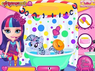 Baby Barbie Little Pony Twilight Sparkle & Face Painting Game For Kids | Barbie Game Movie