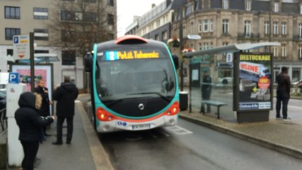 Attentats de Paris: les bus à l'arrêt