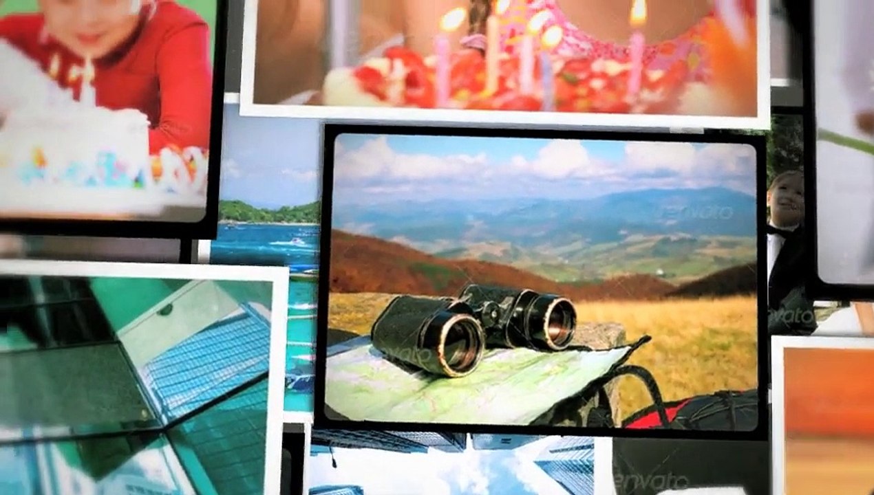 Mosaic Photos Slide Show - After Effects Project Files | VideoHive 8102524