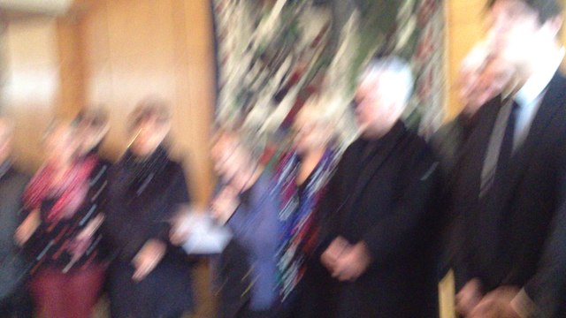 Minute de silence en mairie de Flers