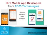 Hire Mobile App Developers and Programmers India