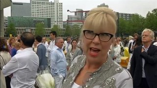 MH17 Massacre | Amsterdam remembers MH17 victims in silent march