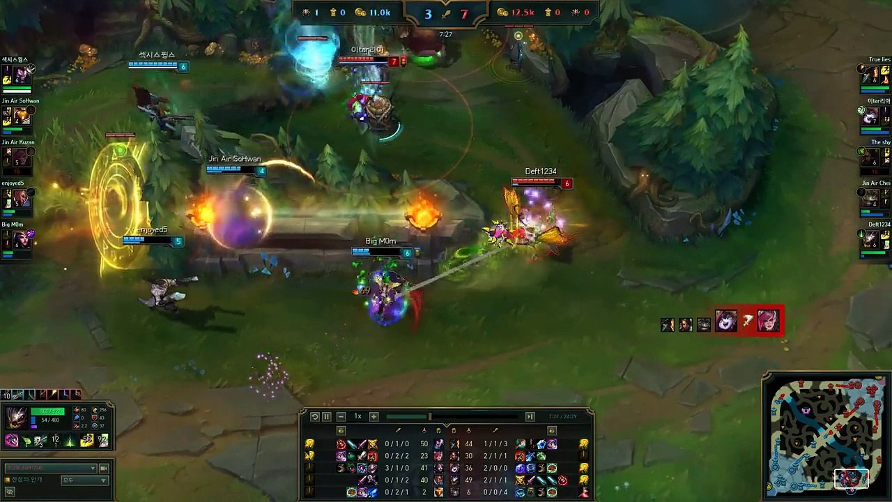 Kog'Maw vs Lucian - EDG Deft KR LOL Master 131LP