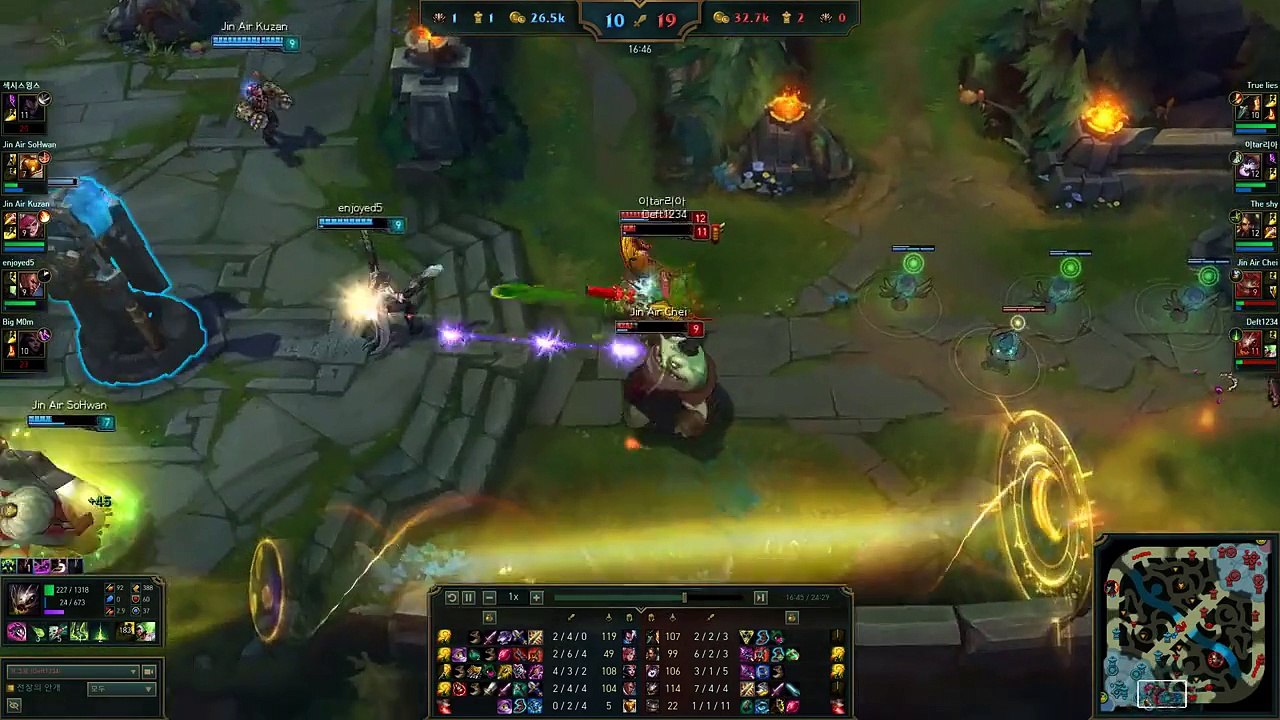 [Highlights] Kog'Maw vs Lucian - EDG Deft KR LOL SoloQ
