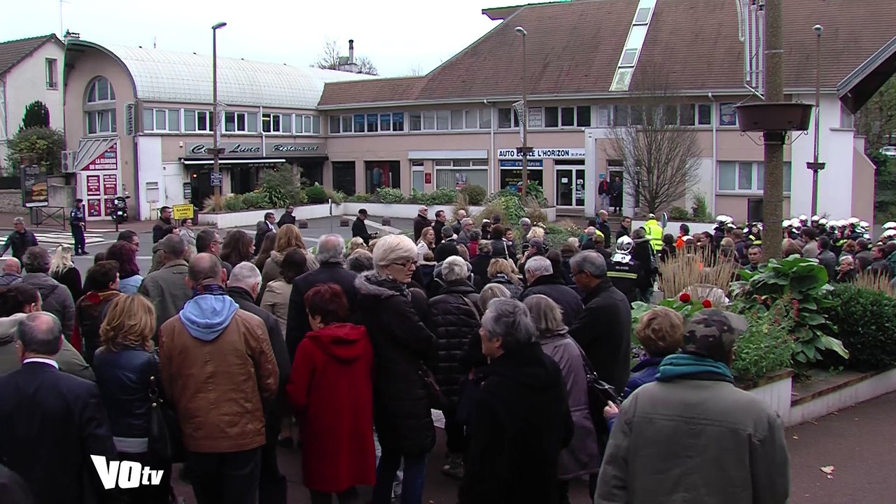 Minute de silence à Eragny