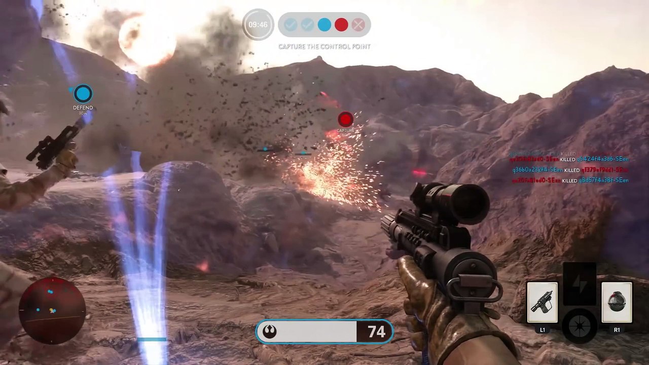 Star Wars Battlefront - Lets Play Supremacy on Tatooine