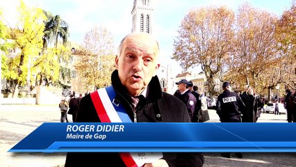 D!CI TV : Minute de silence à Gap : "Un moment essentiel" selon le maire Roger Didier