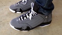 HD Review Discount Authentic Air Jordan 14 xiv retro graphite cool grey Sneakers Outlet