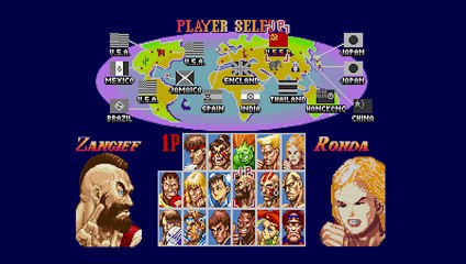 If Ronda Rousey were in Street Fighter II