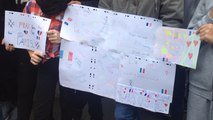 Attentats de Paris : les élèves du collège Laplace solidaires
