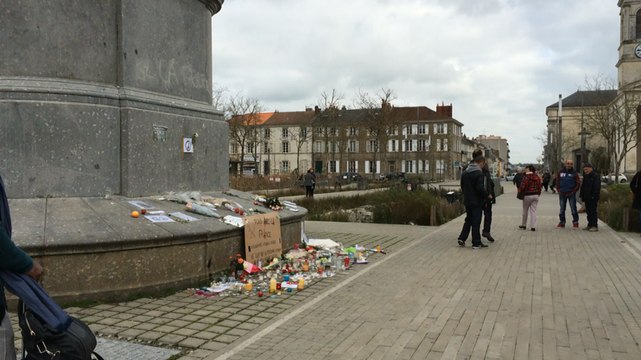 Minute de silence suite aux attentats à La Roche sur Yon