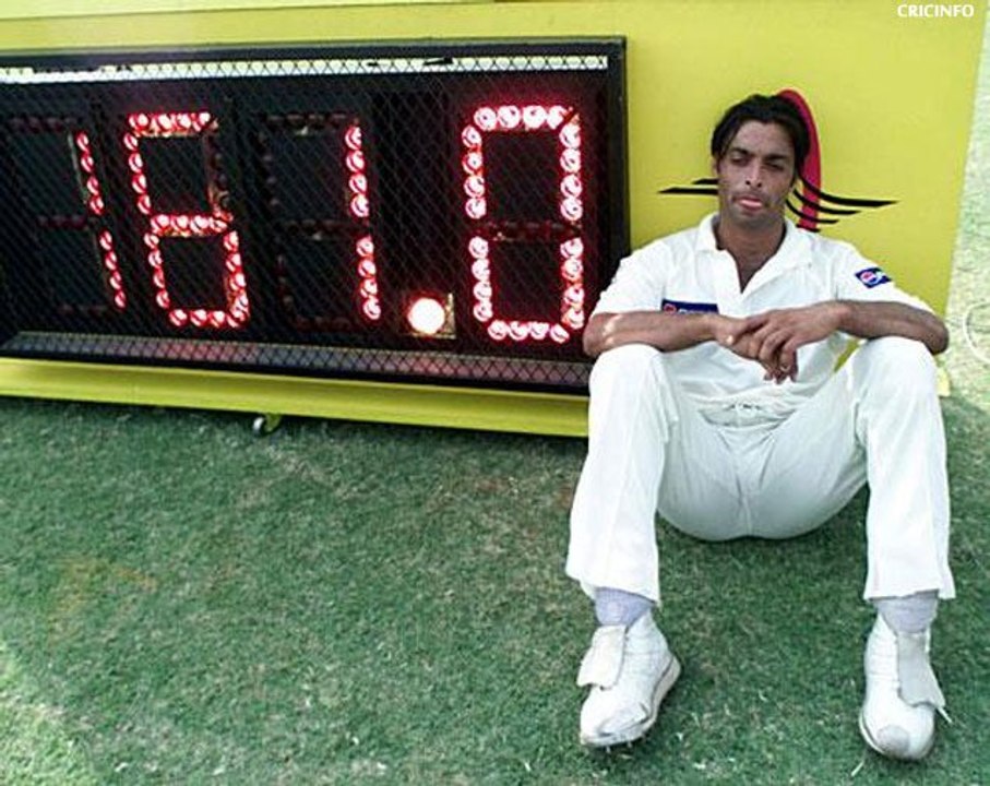 fastest ball in cricket history by Shoaib Akhtar