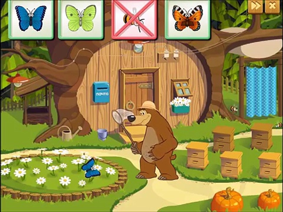 Маша и Медведь все части ИГРЫ из серии игор Раз...