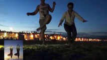 ACRO YOGA CHALLENGE ON THE BEACH