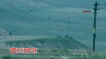 PKK bezleri böyle indirildi, Türk bayrağı böyle dalgalandırıldı