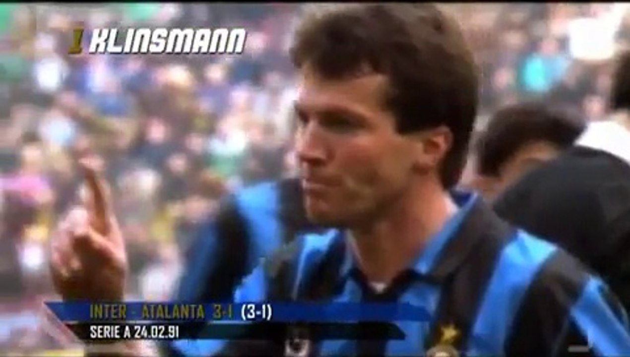 FC Internazionale - Top 10 Gol di Klinsmann