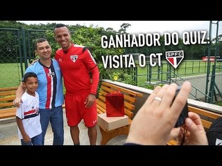 GANHADOR DO QUIZ VISITA O CT | SPFCTV