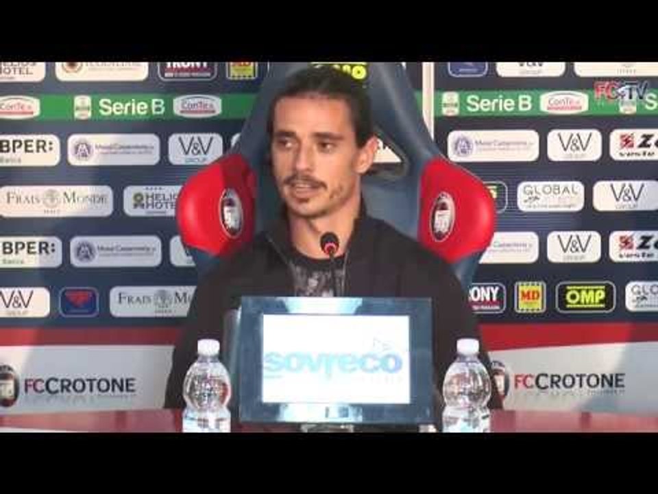 Stoian: Crotone sempre al massimo grazie alla mentalità del mister