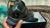 (HD Review) Unboxing  Authentic Jordan 11 gamma blue Sneakers Online Shopping
