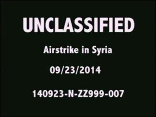U.S. Airstrike on ISIS Vehicles in Syria