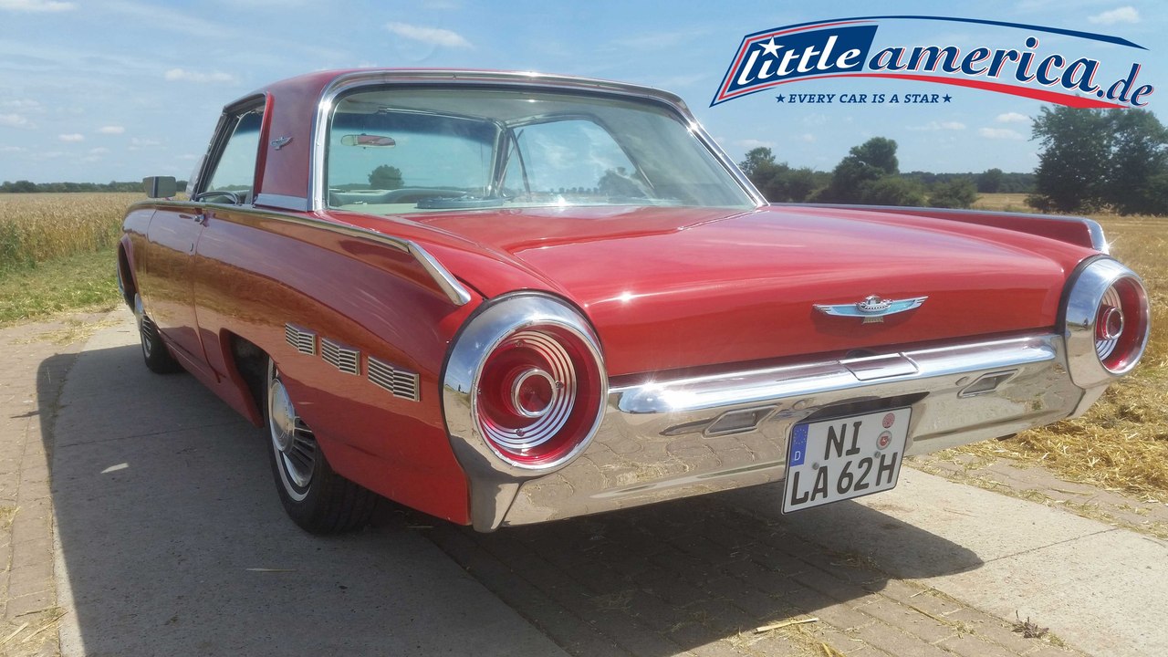 1962 Ford Thunderbird hardtop coupe - 390 CI V8 - for sale at www.littleamerica.de