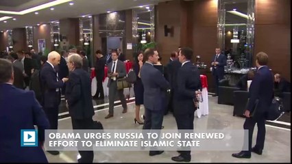 Obama urges Russia to join renewed effort to eliminate Islamic State
