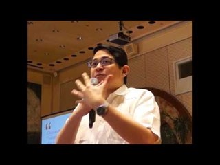 Senator Bam Aquino at the Dream Expo MNL Part 3 of 3