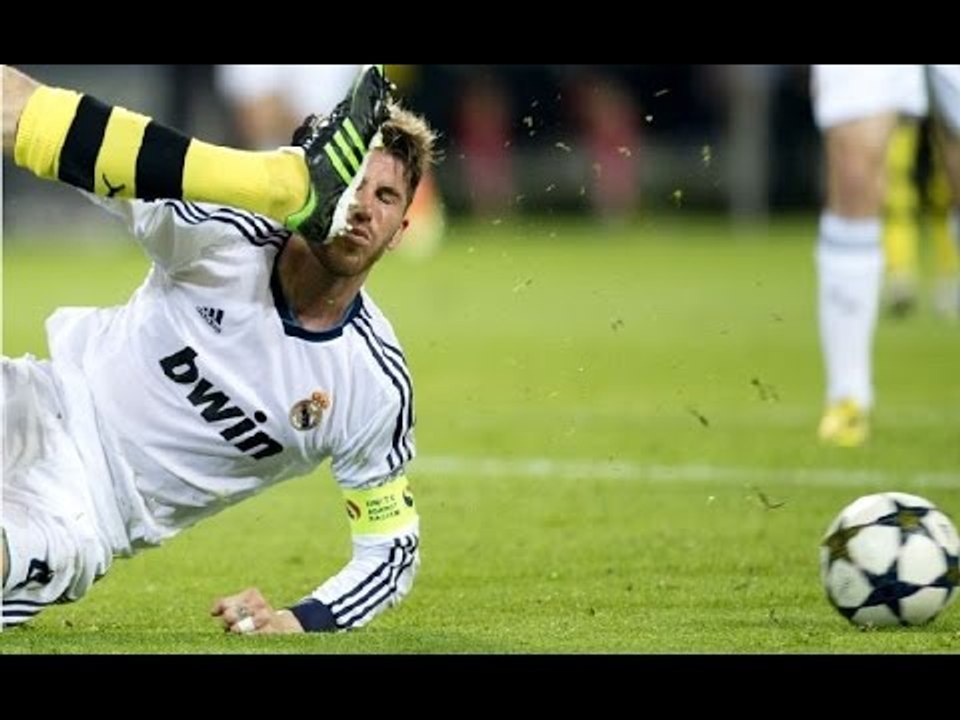 Sergio Ramos Crazy Tackles & Heroic Defense HD