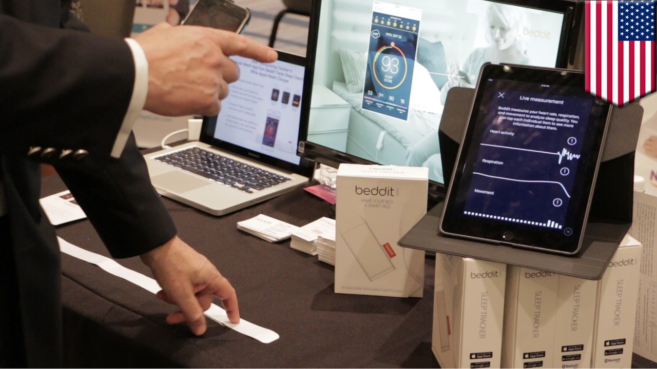 Beddit Smart system designed to track users' sleep and make beds smarter
