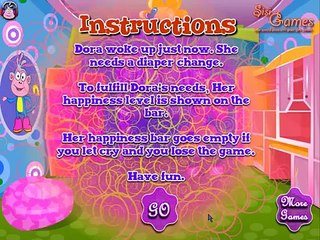 Dora The Explorer Online Games Dora Diaper Change Game Dora Game Movies