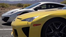 Bugatti Veyron vs Lamborghini Aventador vs Lexus LFA vs McLaren MP4-12C - Head 2 Head Episode 8_1