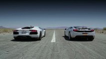Bugatti Veyron vs Lamborghini Aventador vs Lexus LFA vs McLaren MP4-12C - Head 2 Head Episode 8_7