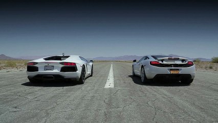 Bugatti Veyron vs Lamborghini Aventador vs Lexus LFA vs McLaren MP4-12C - Head 2 Head Episode 8_7
