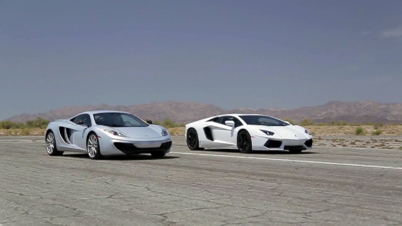 Bugatti Veyron vs Lamborghini Aventador vs Lexus LFA vs McLaren MP4-12C - Head 2 Head Episode 8_8