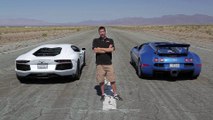 Bugatti Veyron vs Lamborghini Aventador vs Lexus LFA vs McLaren MP4-12C - Head 2 Head Episode 8_10