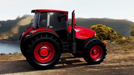 Un tracteur Zetor dessiné par Pininfarina