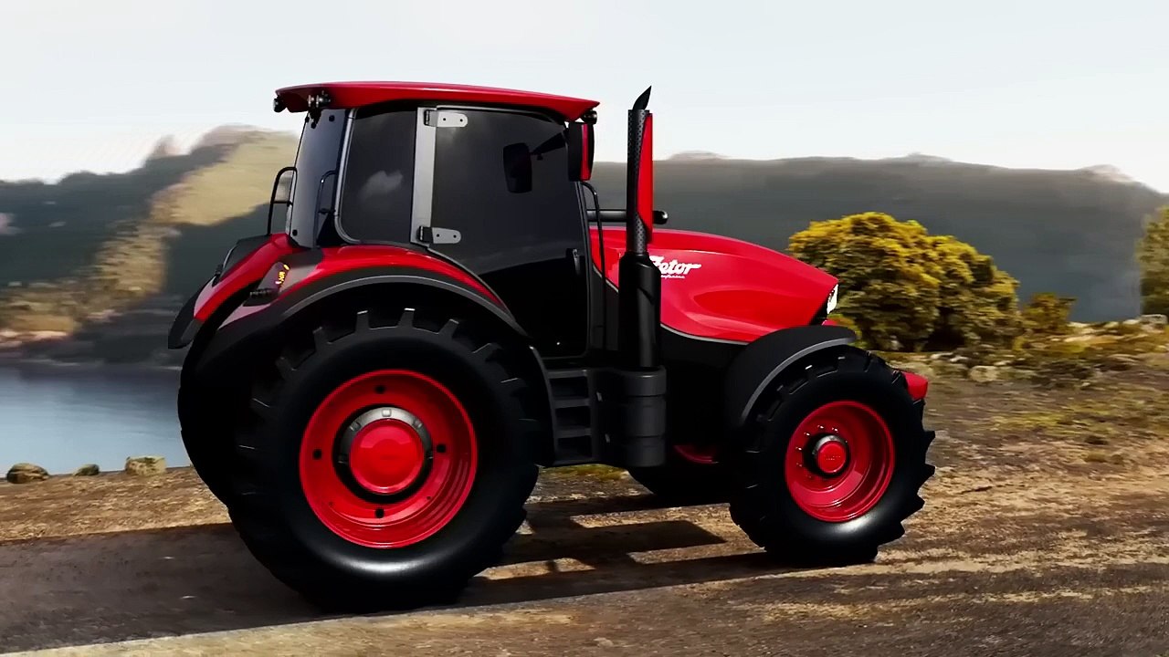 Un tracteur Zetor dessiné par Pininfarina
