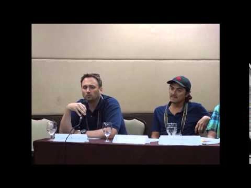 Diving Resort Travel  Press Conference Andrew Marriott