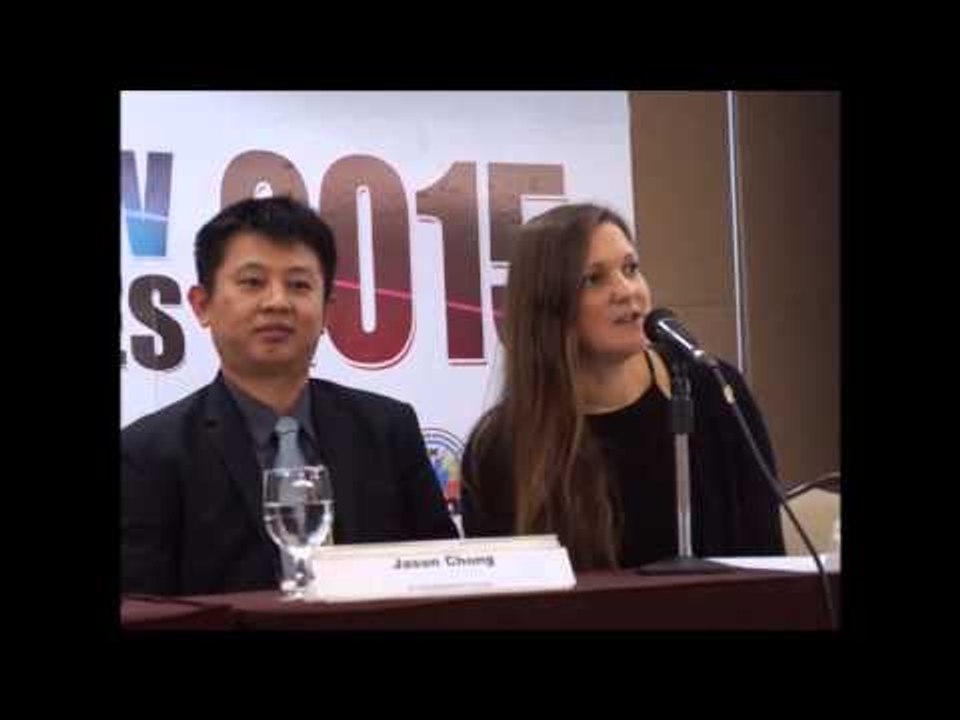 Diving Resort Travel  Press Conference Amanda Cotton