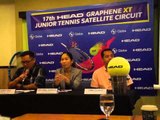 Albert Tinio 17th Head Graphene XT Junior Tennis Satellite Circuit