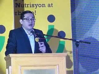 Bam Aquino at Barangay Nutrition Scholars' 3rd National Conference
