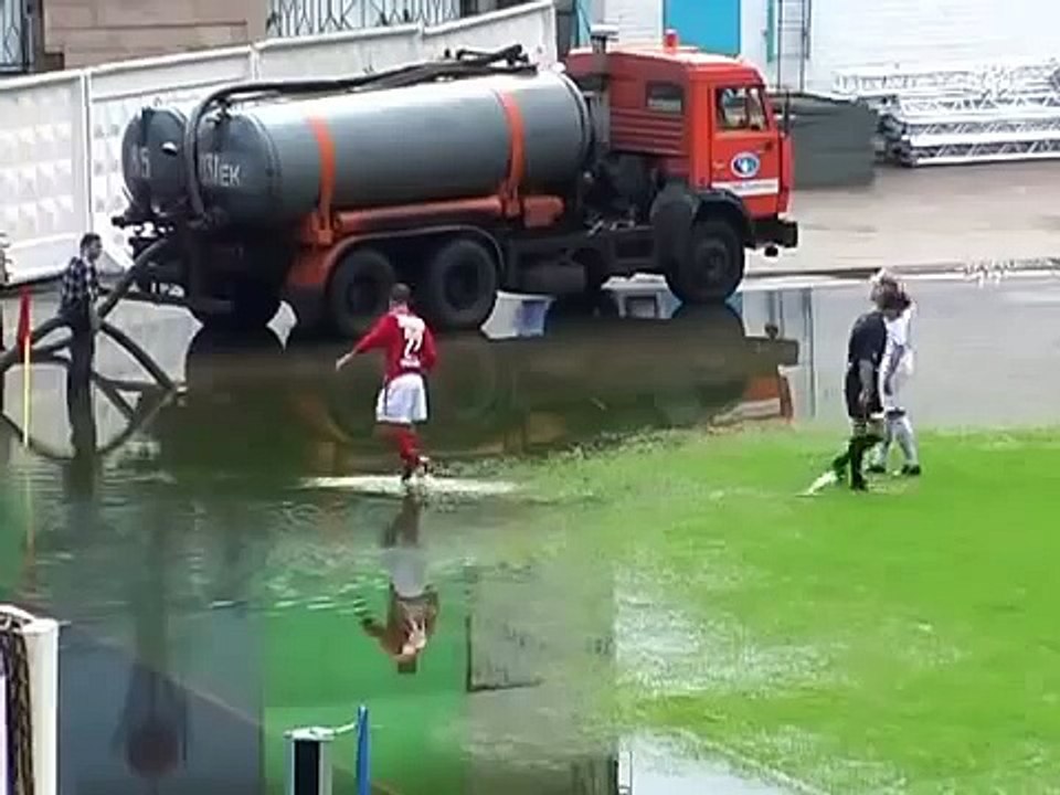 Hard Conditions For A Corner Kick Ever