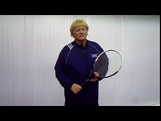 Tennis Forehand Volley