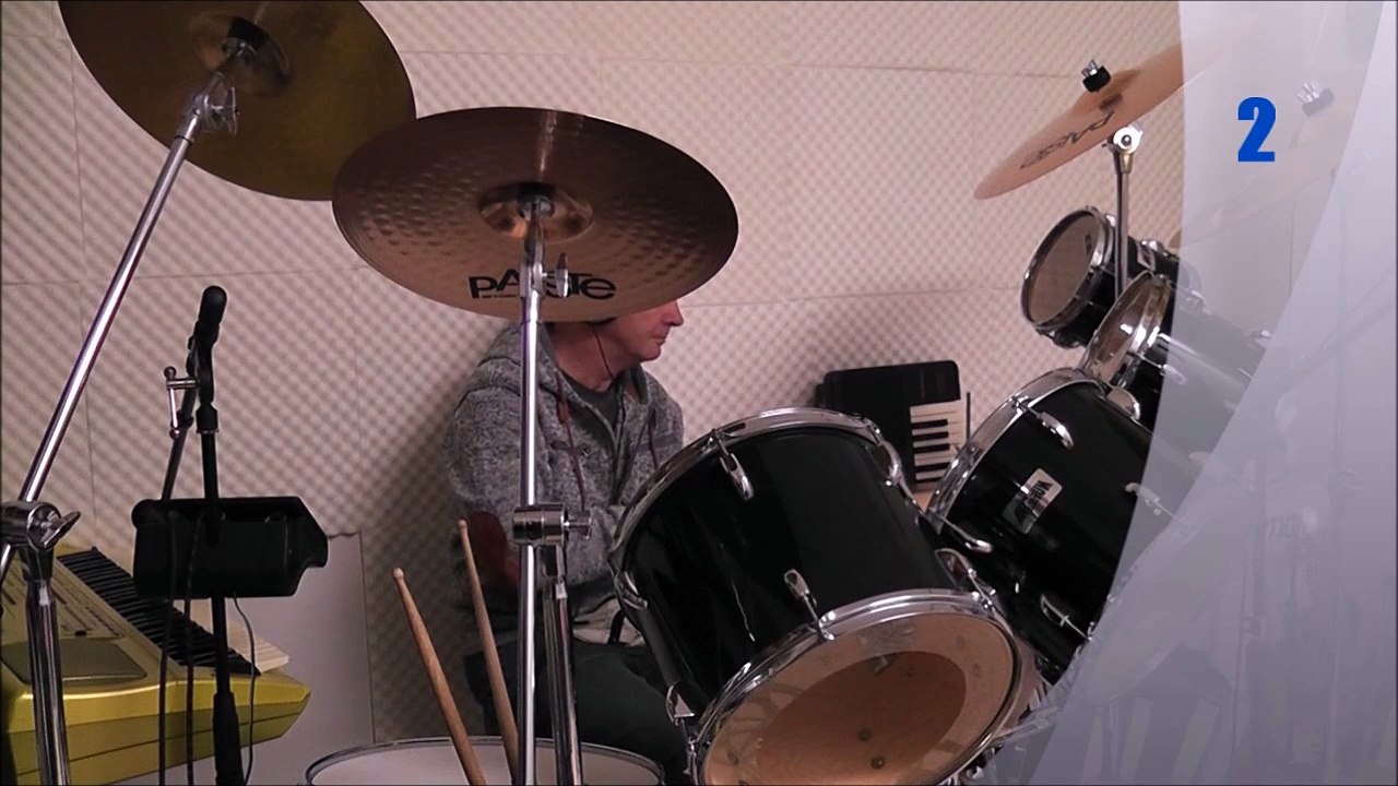Backingtrack Drumloop  Drums 100 BPM 4/4 Takt