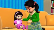 KZKCARTOON TV-Miss Molly had a dolly - 3D Animation - English Nursery Rhymes - 3d Rhymes - Kids Rhymes - for children